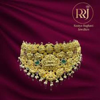 Bridal Gold Necklaces in Hyderabad – Shop at Ramya Raghavi Jewellers